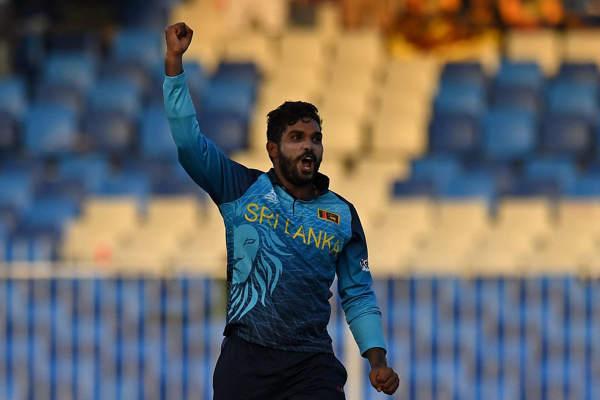T20 World Cup: Wanindu Hasaranga becomes fourth Sri Lankan to pick up a T20I hat-trick