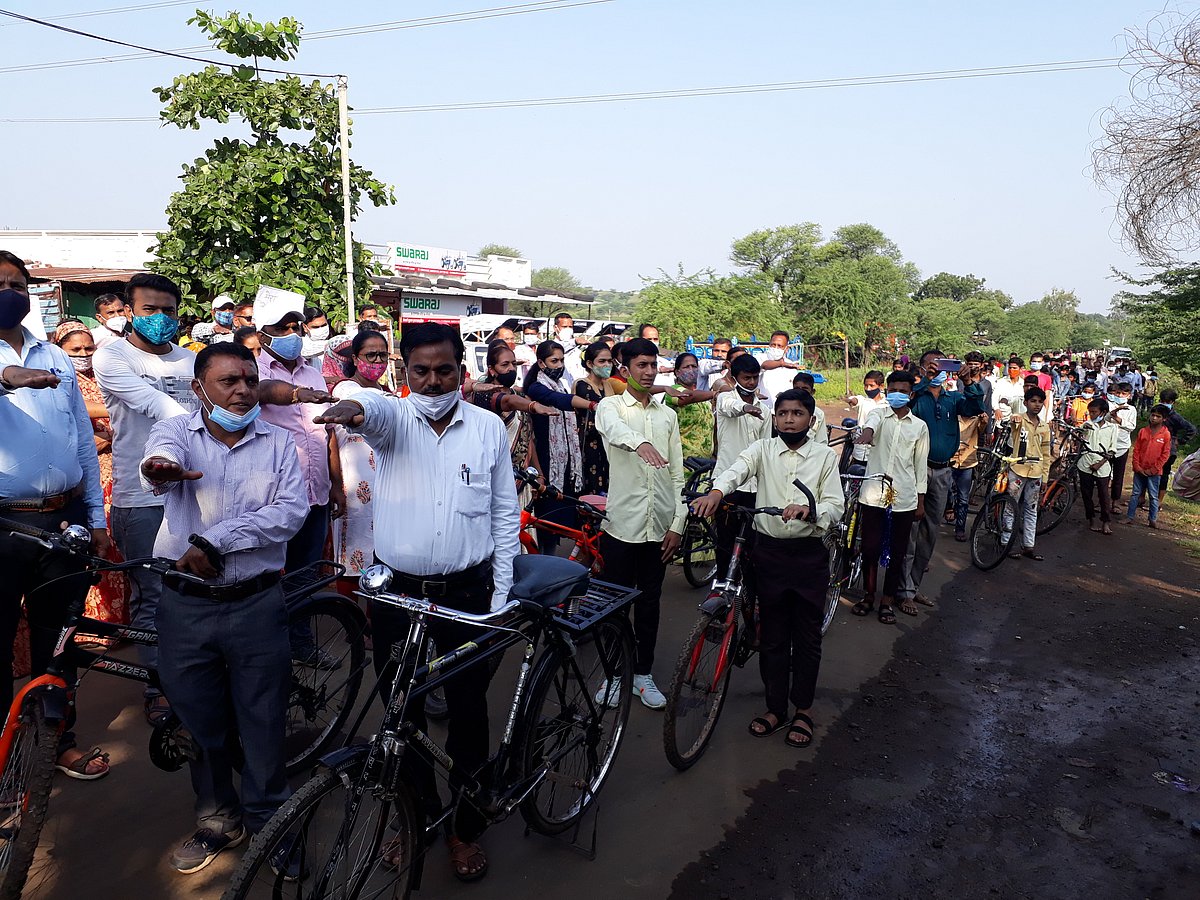 Madhya Pradesh: Cycle rally held to raise voters’ awareness