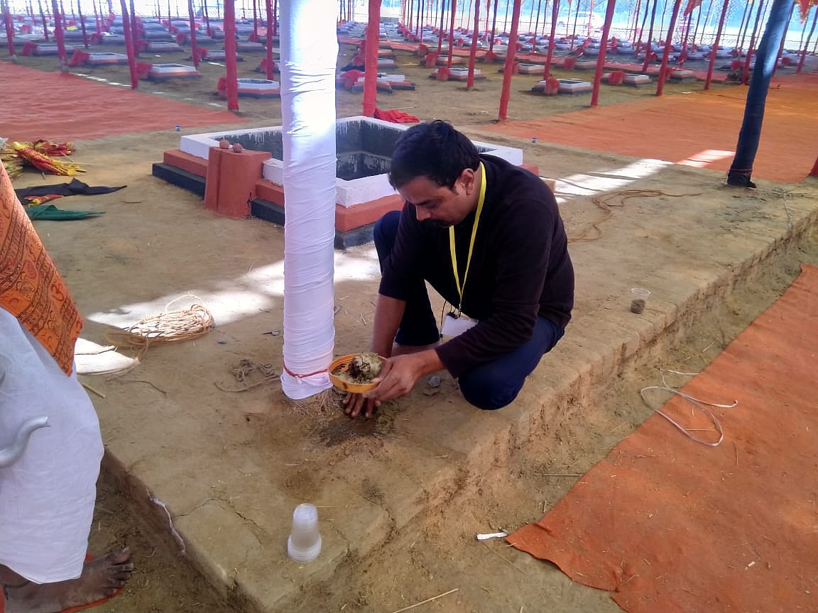Madhya Pradesh: City PhD scholar in research on yajnas