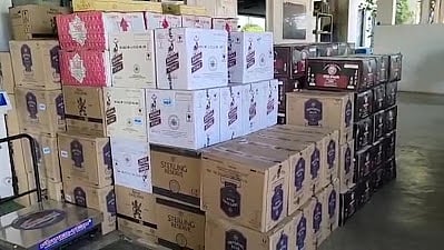 Madhya Pradesh: Two held, liquor worth Rs 35 lakh seized