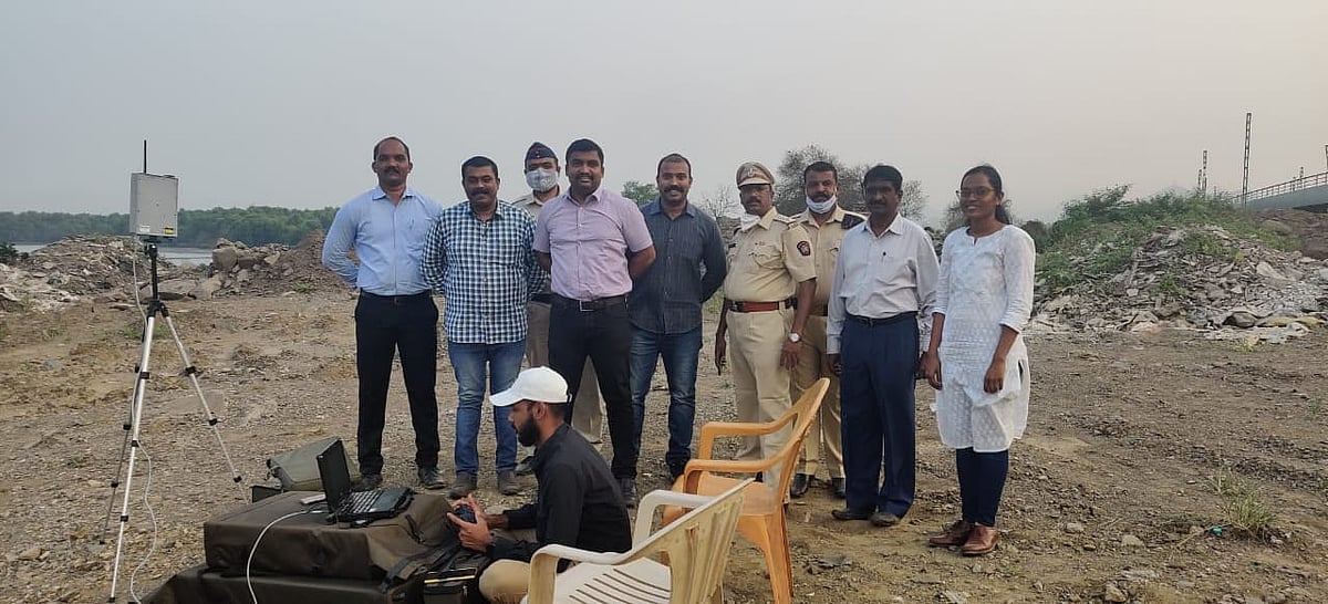 Thane excise wing uses drone to bust 7 illegal hooch dens; illicit liquor worth Rs. 8.62 lakh destroyed