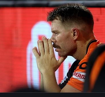 Warner hints at parting ways with SRH in heartfelt post