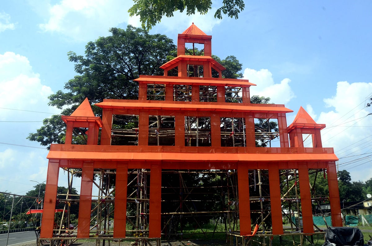 Pandal entrance