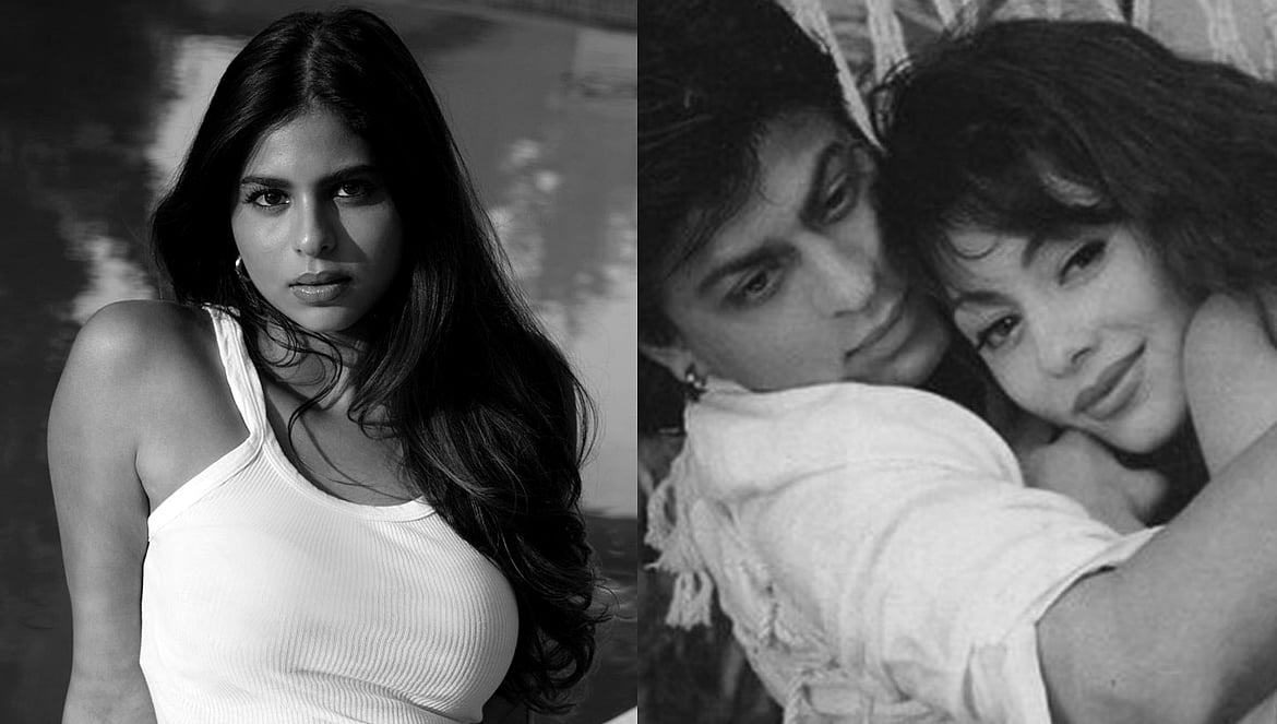 On Gauri Khan's 51st birthday, daughter Suhana shares an unseen picture of her parents