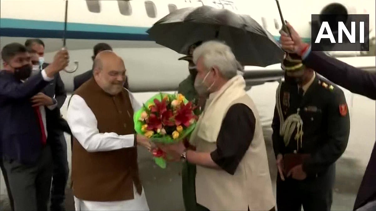 Amit Shah reaches Jammu and Kashmir amid heavy security cover; set to meet with kin of terror victims - Know more here
