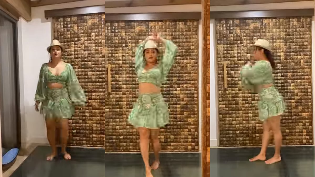 Watch Video: Rashami Desai turns up the heat as she grooves to 'Cham Cham Nachdi Phiran' in a sexy...