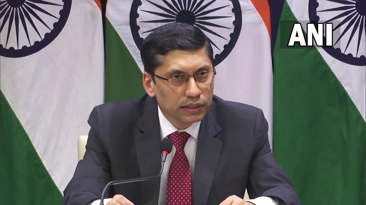 Have taken note of US report on Chinese construction activities: MEA 