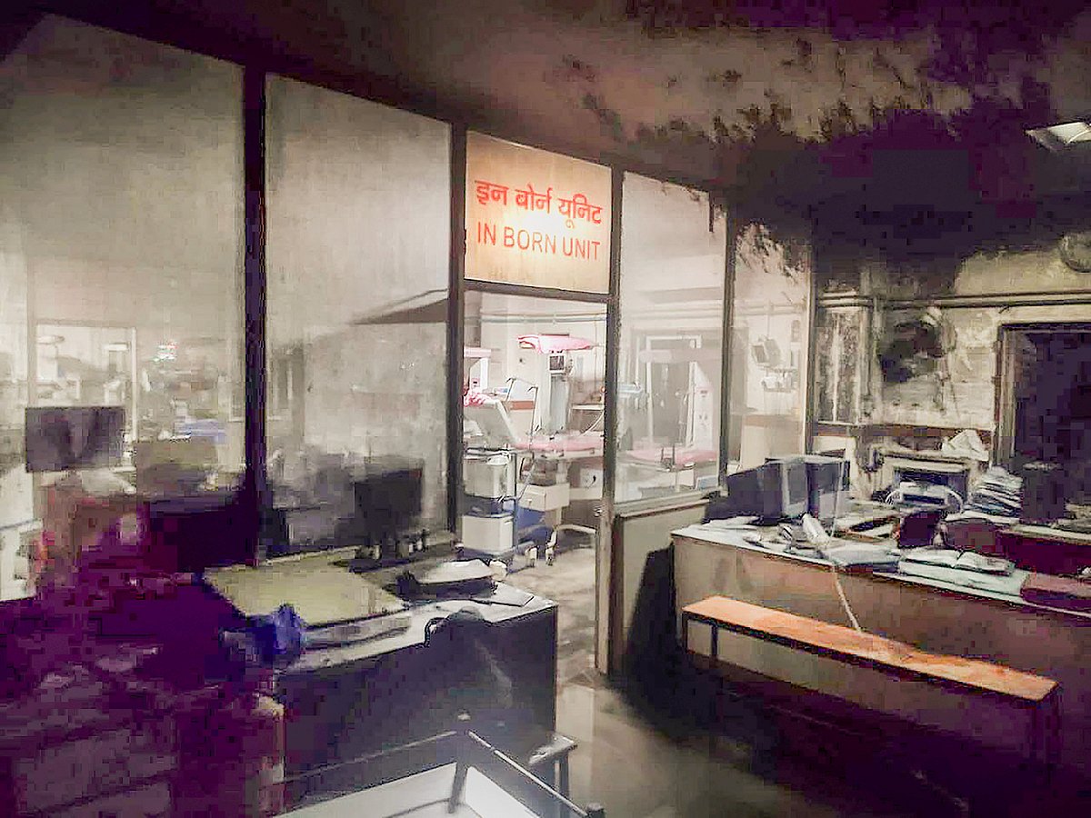 KAMLA NEHRU HOSPITAL FIRE TRAGEDY: Fire broke out when ventilator machine was plugged in, says collector’s report