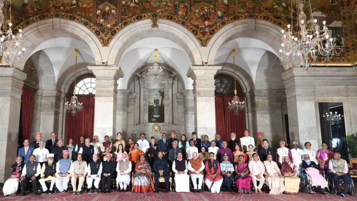 In Photos: President Kovind presents Padma Awards at Rashtrapati Bhawan; PM Modi, Amit Shah among attendees