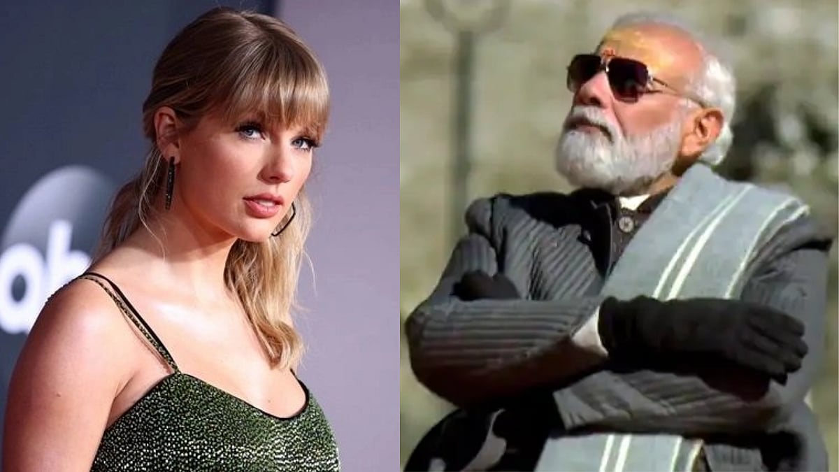 Taylor Swift (L) PM Narendra Modi | File Photos