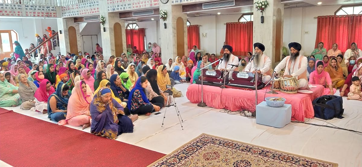 Indore: Kirtan Diwan decorated at gurdwaras to celebrate Nanak's Prakash Parv