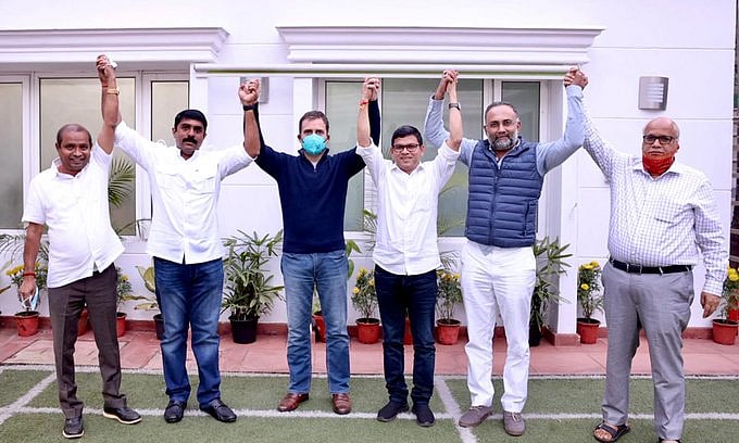 Goa Forward Party MLAs meet Rahul Gandhi, fixes alliance with Congress ahead of 2022 Goa assembly elections
