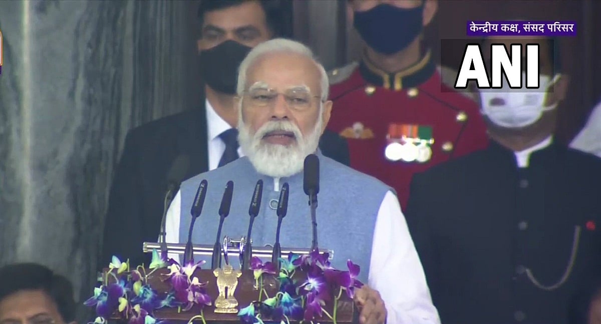 Watch video: Dynastic parties matter of concern to people committed to Constitution, says PM Modi