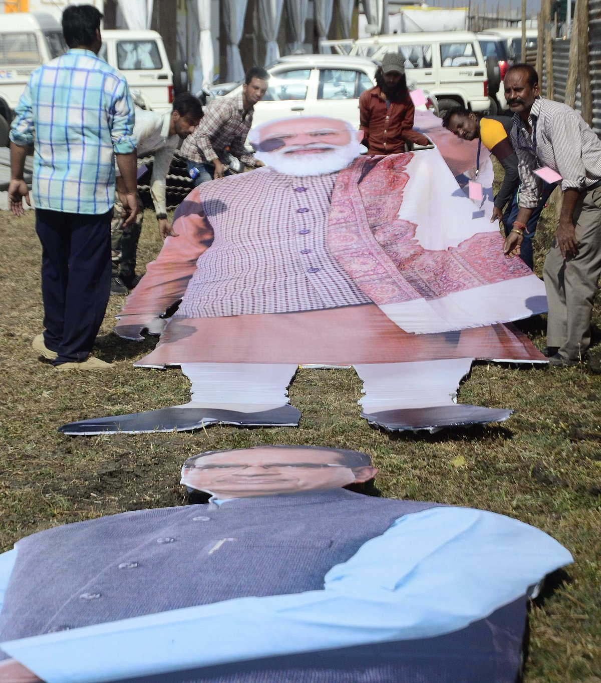 Preparations for PM Narendra Modi visit on November 15 being carried on at war footing at Jamboree, BHEL.
