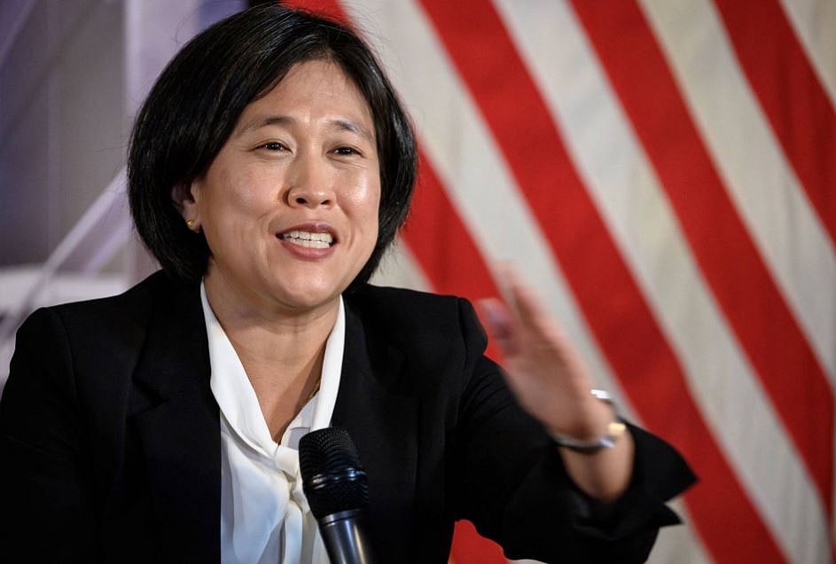 US trade representative Katherine Tai to meet with Piyush Goyal today