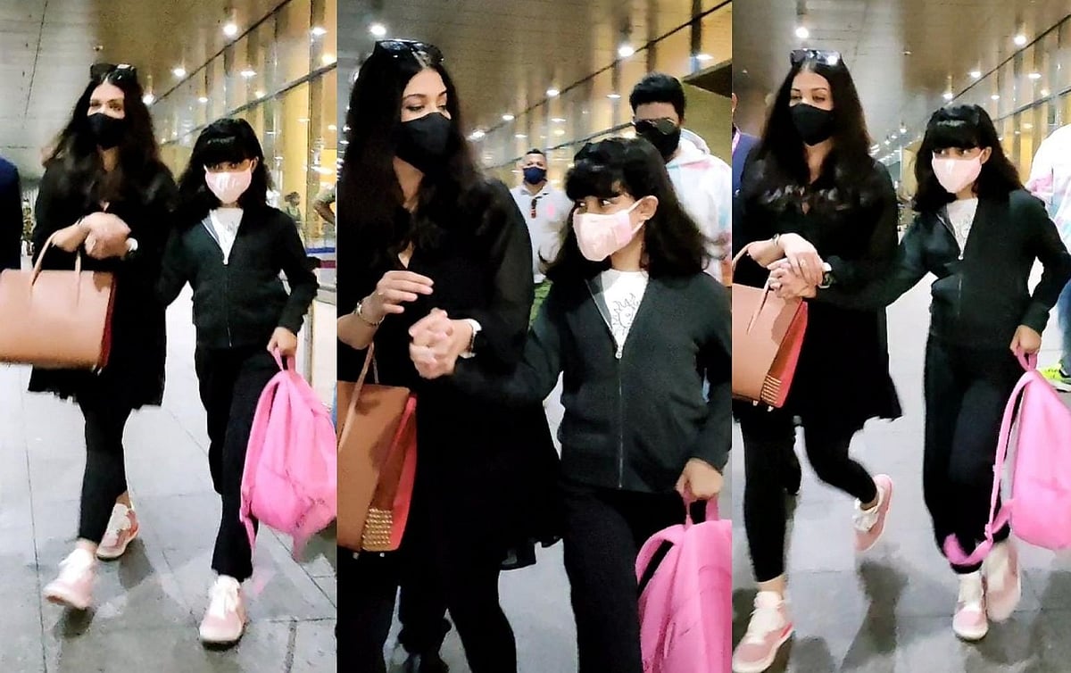 'What’s wrong with her walk': Brutal netizens troll Aaradhya Bachchan for sashaying at the airport...
