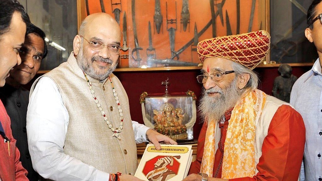 Amit Shah condoles demise of Shiv Shahir Babasaheb Purandare