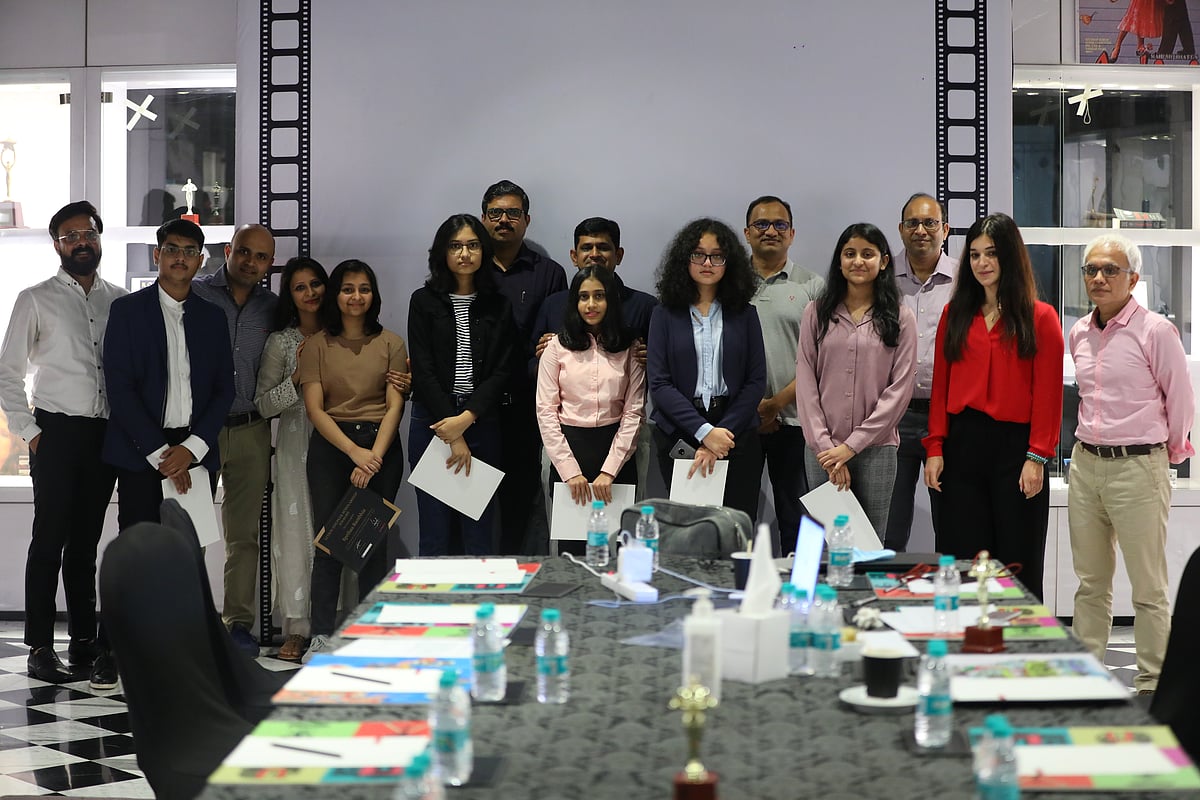 Over 200 students had participated in the aptitude test