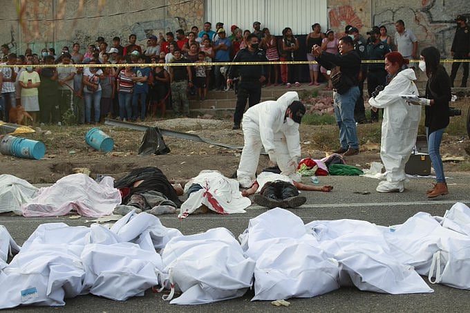 At least 53 migrants killed, 54 injured in cargo truck accident in southern Mexico