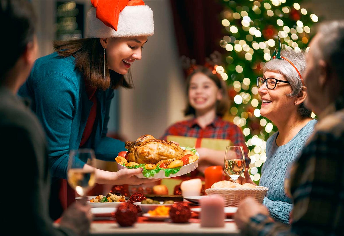 It could take 12 hours of walking to burn off your Christmas dinner