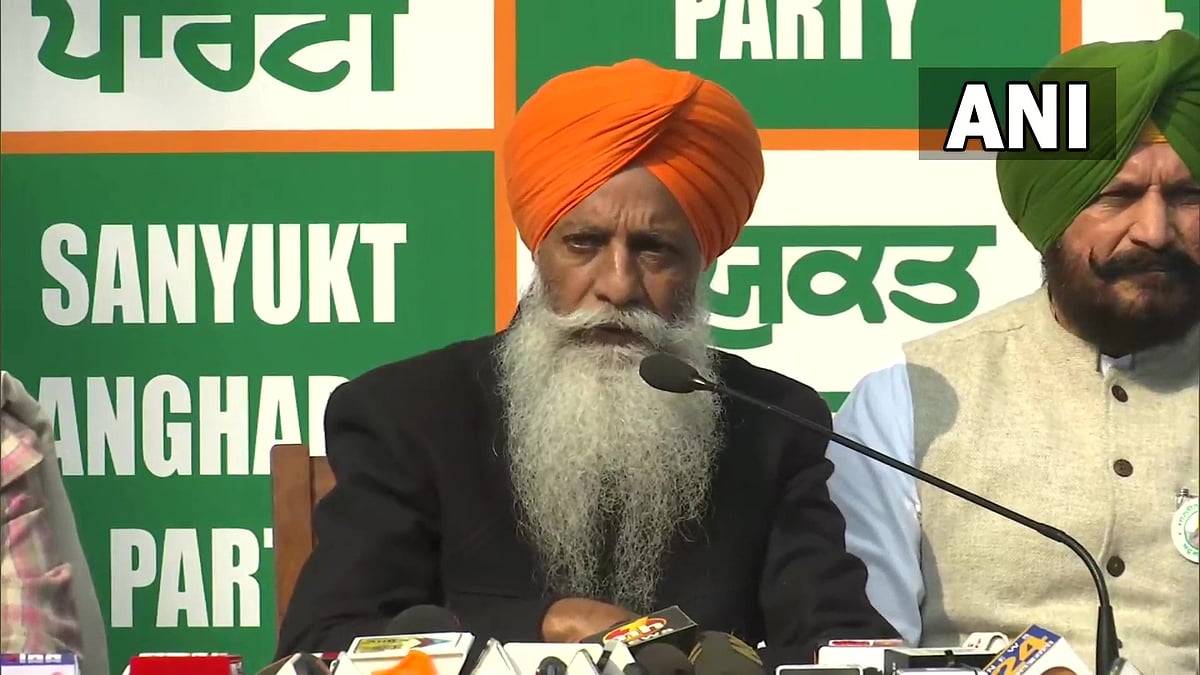 2022 Punjab Assembly polls: Farmer leader Gurnam Singh Charuni launches new political outfit 'Sanyukt Sangharsh Party'