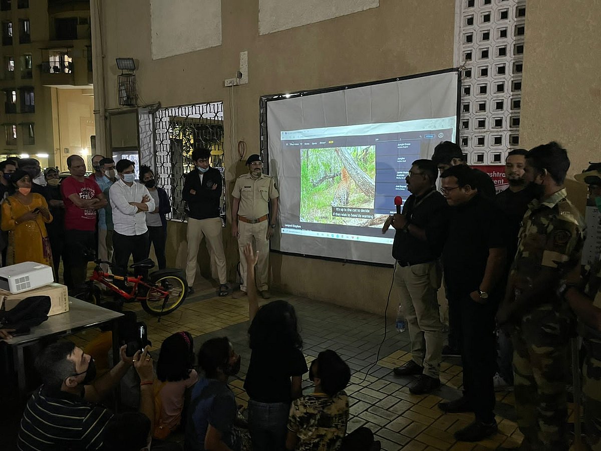 Thane: Forest department organize awareness program at residential complex after leopard sighting