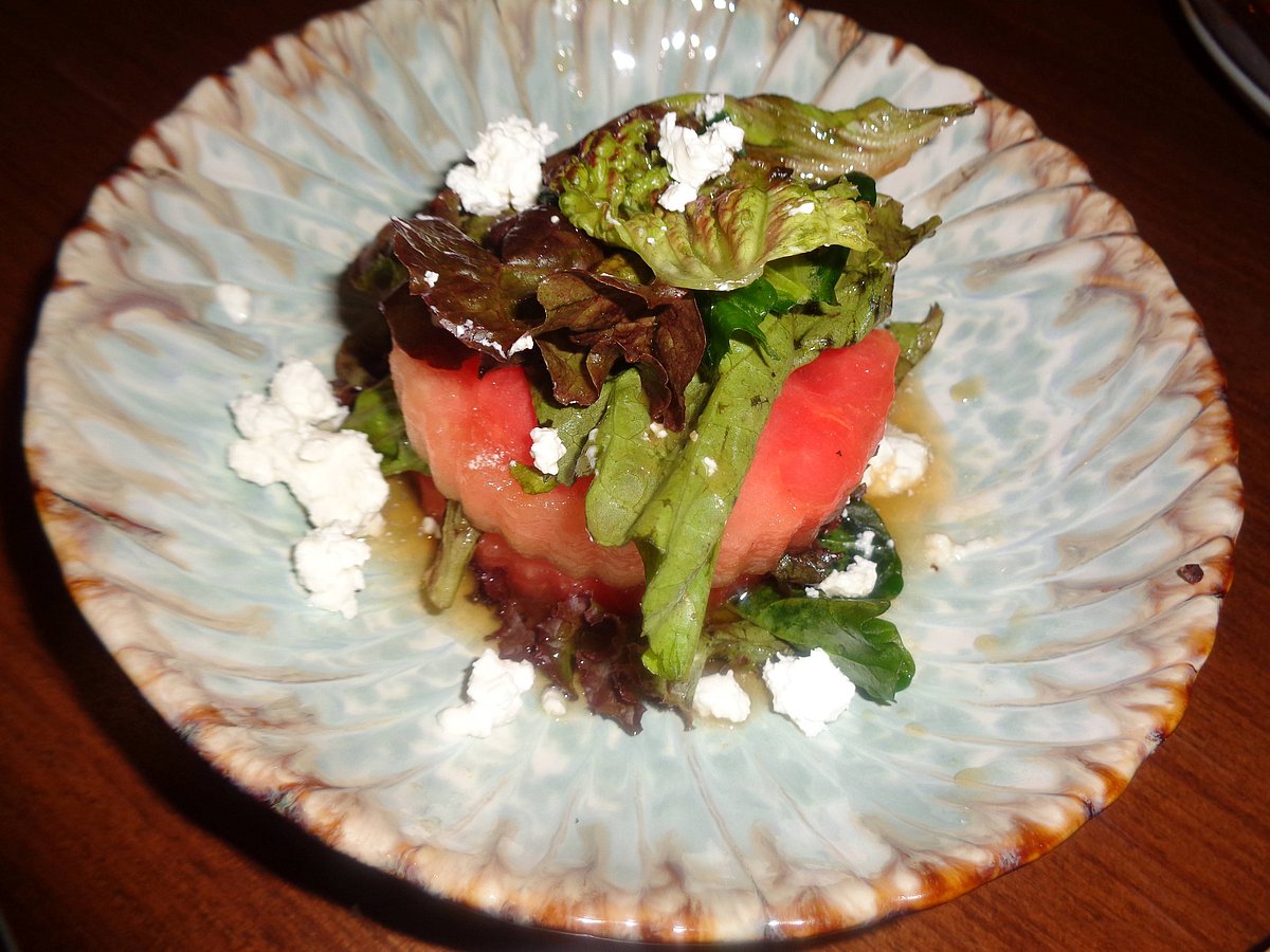  Watermelon feta salad with arugula