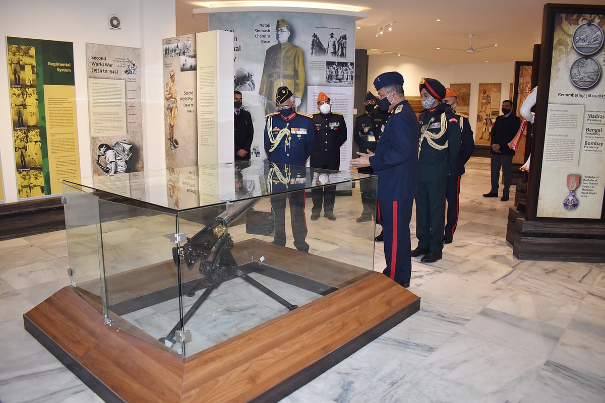 Infantry showcased its latest acquisitions during the conference.