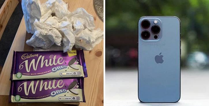 Man orders iPhone 13 worth Rs 1,05,000, receives two Cadbury chocolates instead