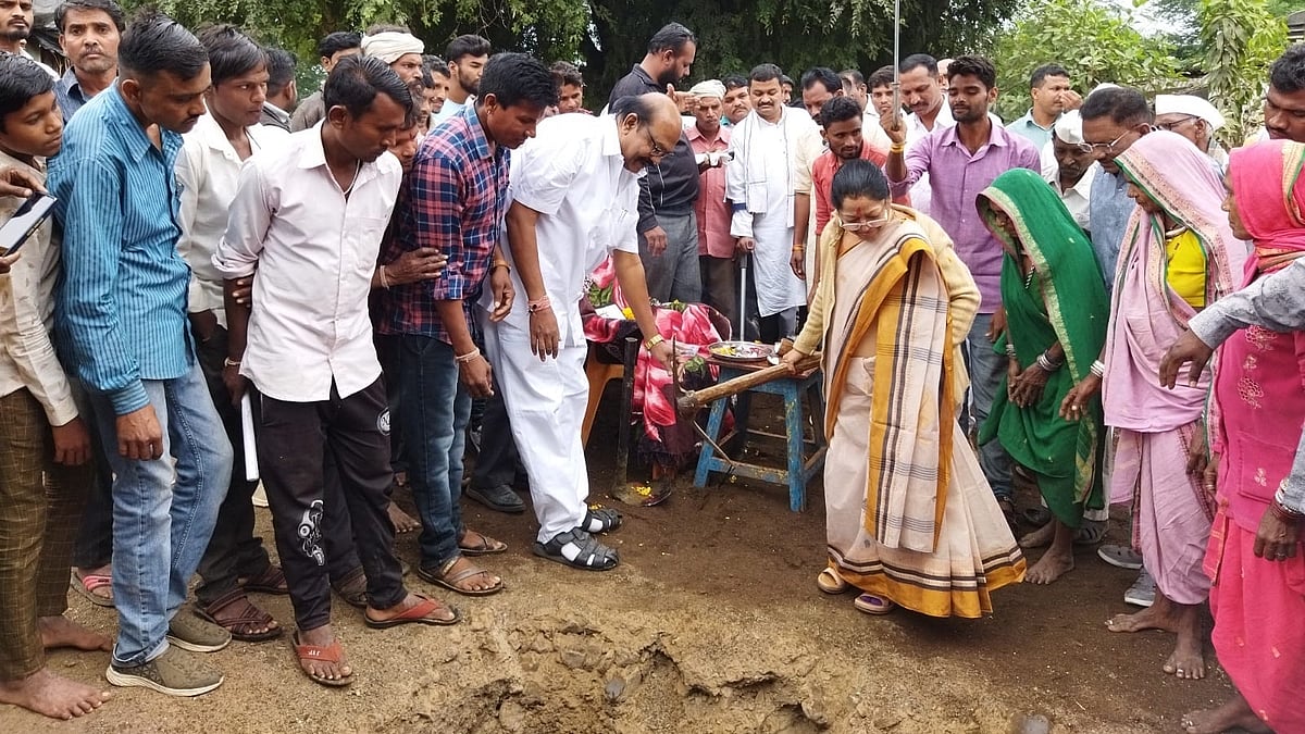 Madhya Pradesh: Culvert developed with MLA funds inaugurated
