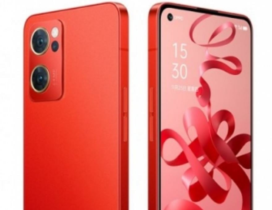 OPPO launches 'Reno7' New Year Edition in red velvet colour; Tiger logo on rear panel