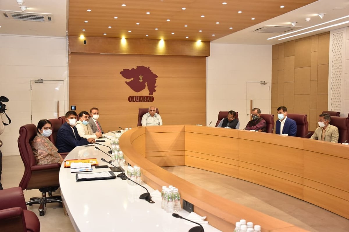 Covid-19: CM Bhupendra Patel holds high-level meet after Omicron variant confirmed in Gujarat's Jamnagar 