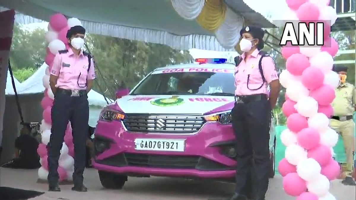 In Photos: Goa CM launches 'Pink Force' to tackle crimes against women, kids, tourists