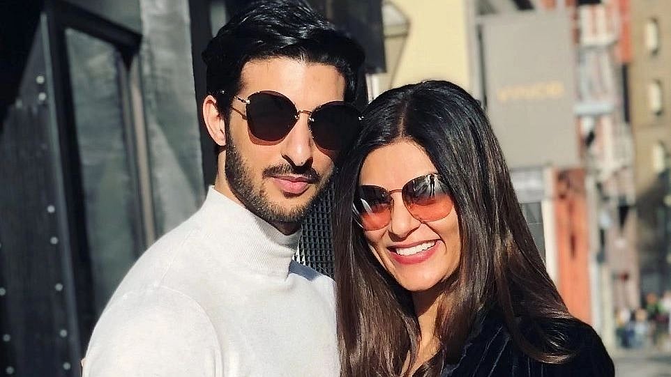 Sushmita Sen and Rohman Shawl