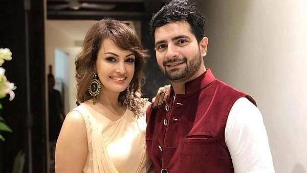 Nisha Rawal and Karan Mehra