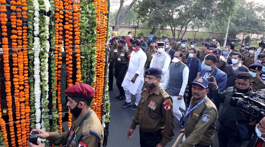 ‘Samman nidhi’ of Rs 1 crore to family of Group Capt Varun Singh: Chief minister Shivraj Singh Chouhan 