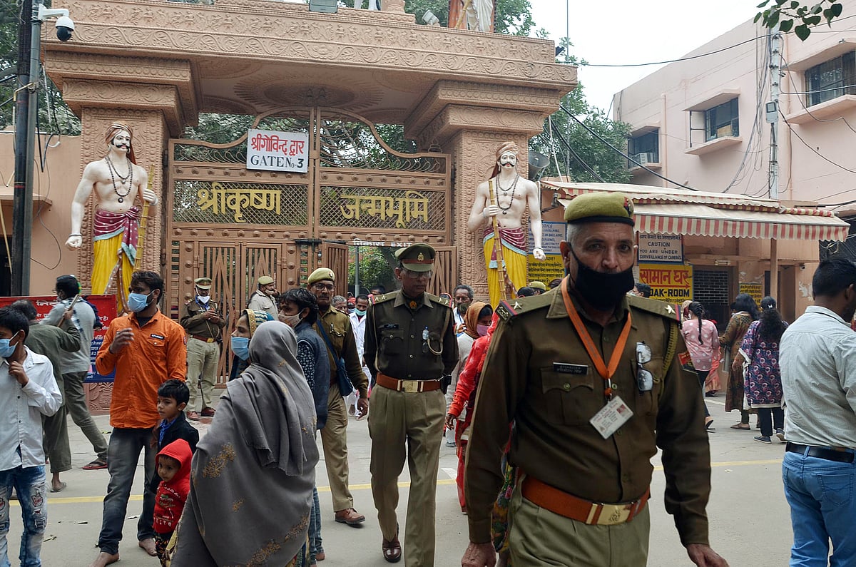 Uttar Pradesh: Tight Security in Mathura on Babri Masjid demolition anniversary 