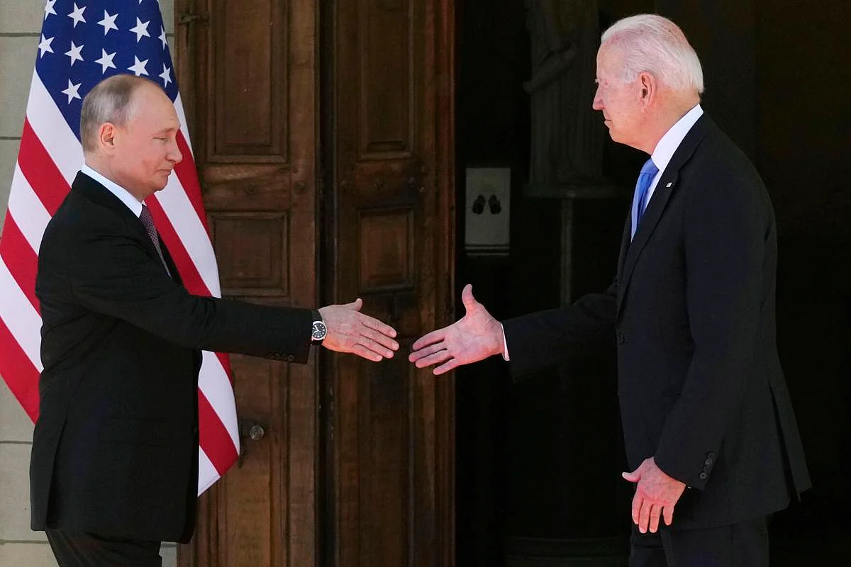 US President Joe Biden and Russia President Vladimir Putin | Photo: AFP 