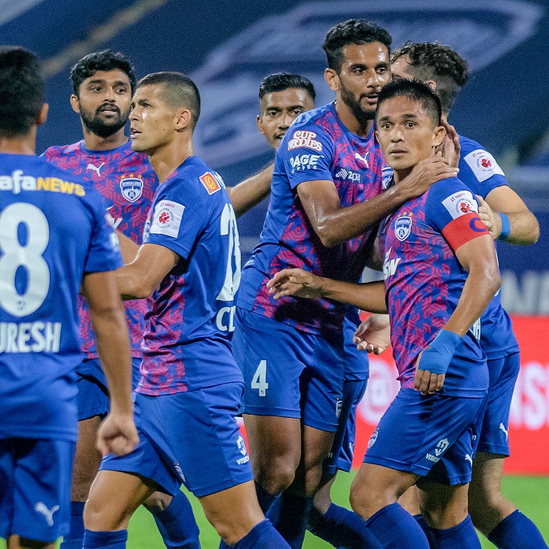 ISL 2021-22: Sunil Chhetri's barren run ends; Bengaluru-Goa play out a stalemate