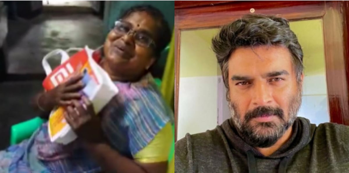 Watch video: Desi mom receiving gift on birthday wins heart of actor R Madhavan