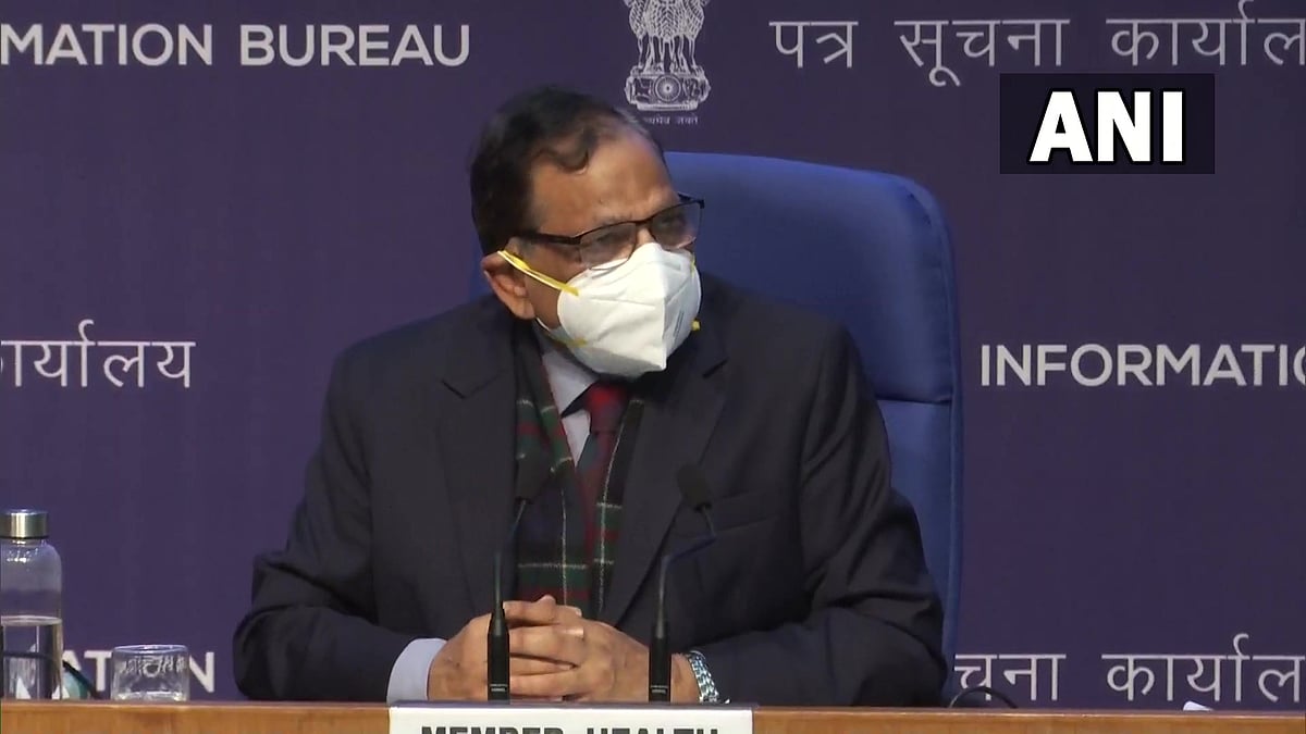 COVID-19: Omicron is not common cold, it's our responsibility to slow it down, says Niti Aayog's Dr VK Paul  | ANI Photo