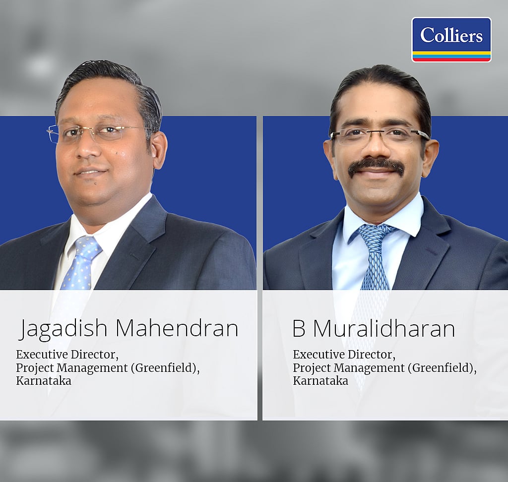 Colliers hires two senior industry leaders; to strengthen India’s Project Management capability
