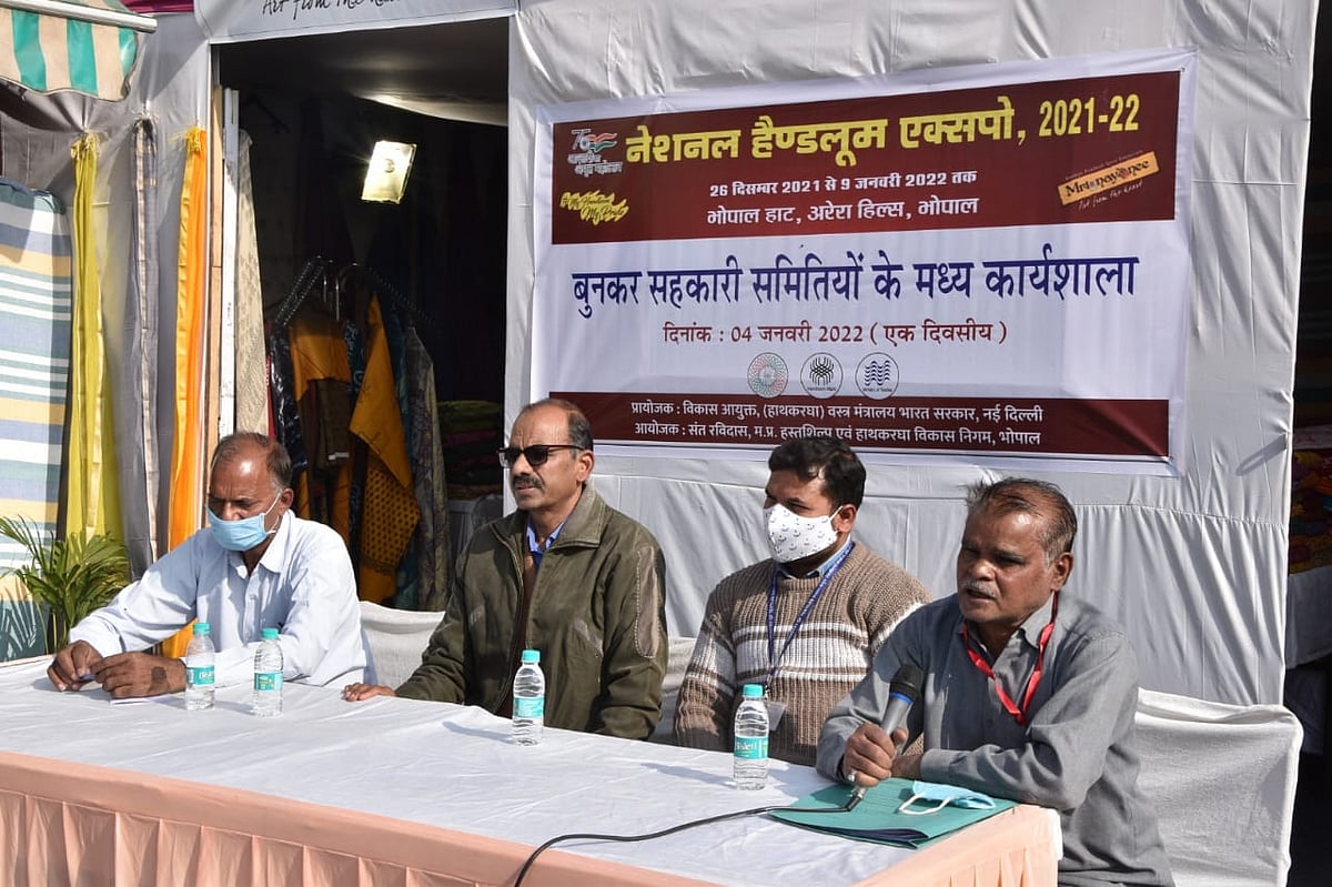Bhopal: Workshop, rangoli contest, film songs at Bhopal Haat, Weavers, artisans to be feted 