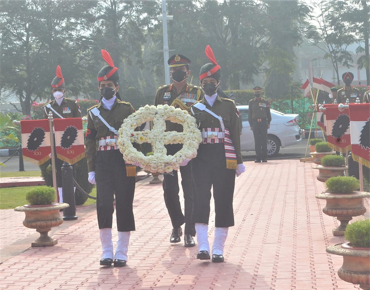 Bhopal: Sudharshan Chakra corps celebrates 74th Army Day