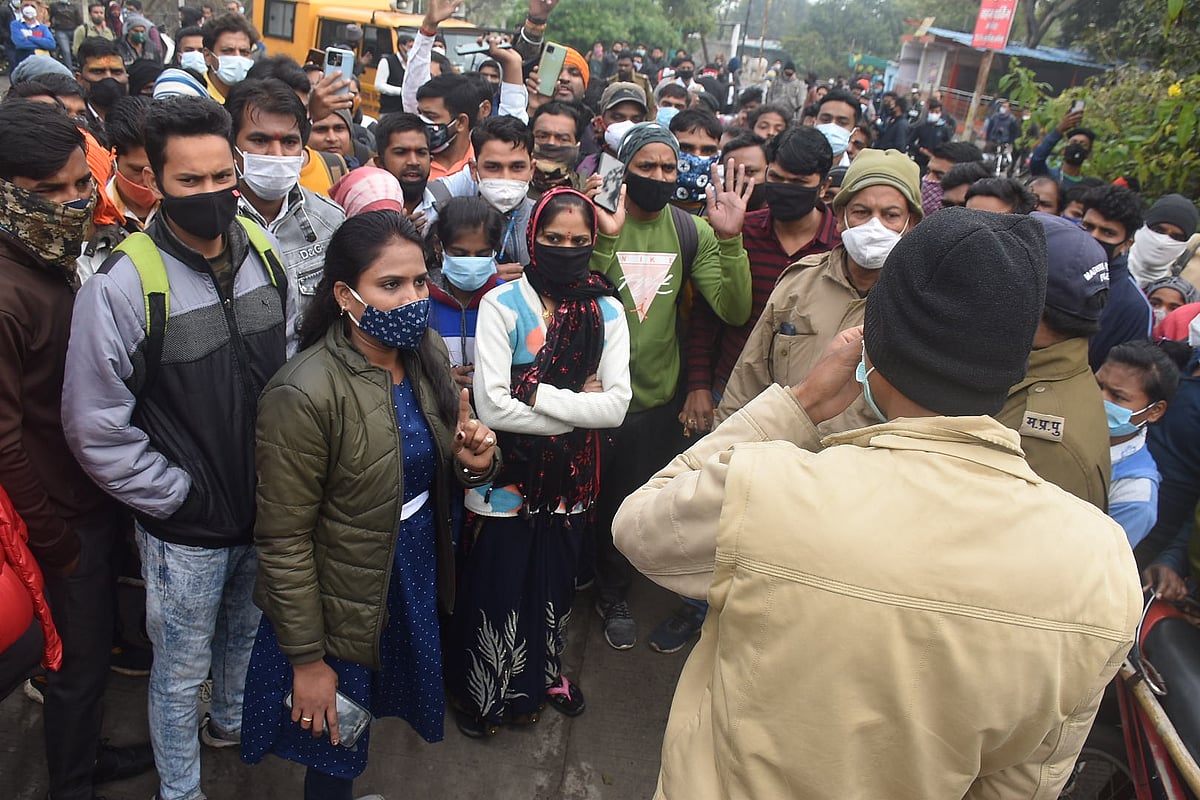 Ujjain: Aspirants stage protest as High Court postpones recruitment