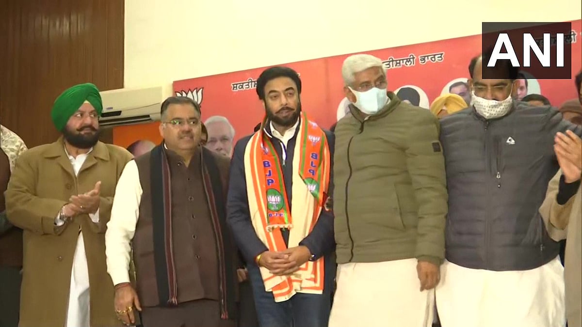 Punjab: Congress MLA Dr Harjot Kamal, who was dropped for Sonu Sood's sister Malvika, joins BJP