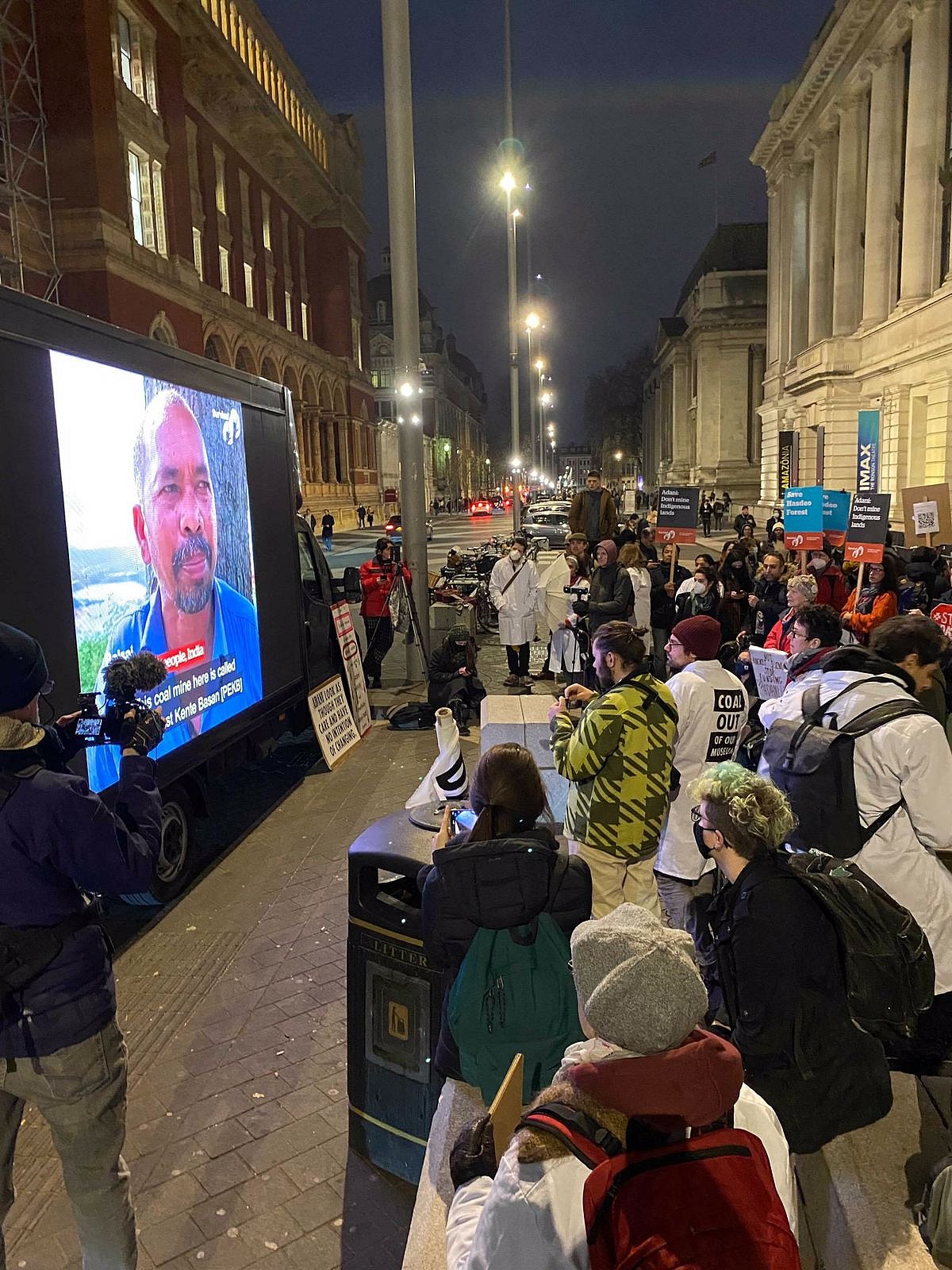 ‘Survival International’ demands boycott of Adani group, protests in London against their illegal mining in various countries