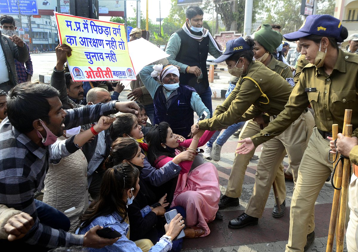 Bhopal: OBC activists brutally thrashed as they demand 27% reservation