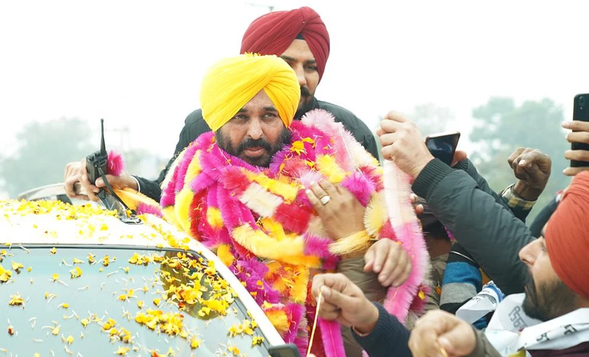 Photo Credit: Twitter/@BhagwantMann