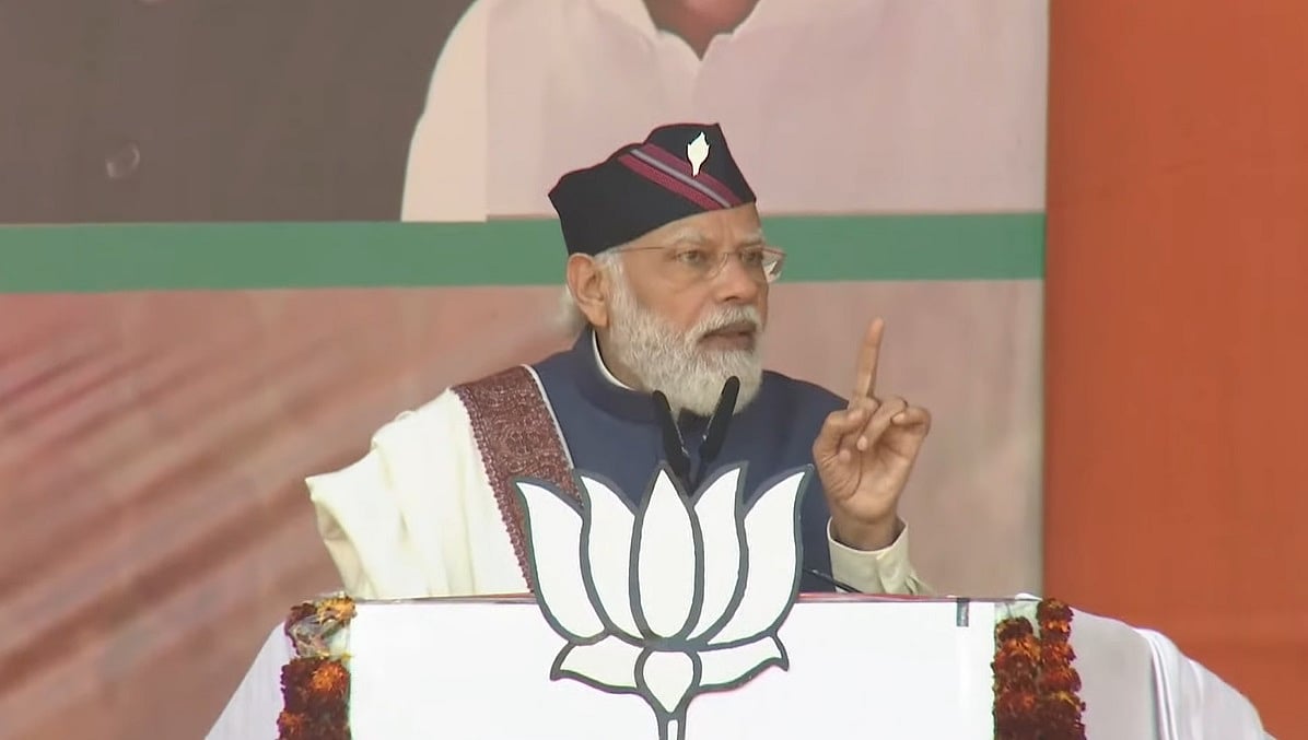 Uttarakhand Election 2022: PM Modi accuses Congress of using General Rawat's cut-outs for votes 